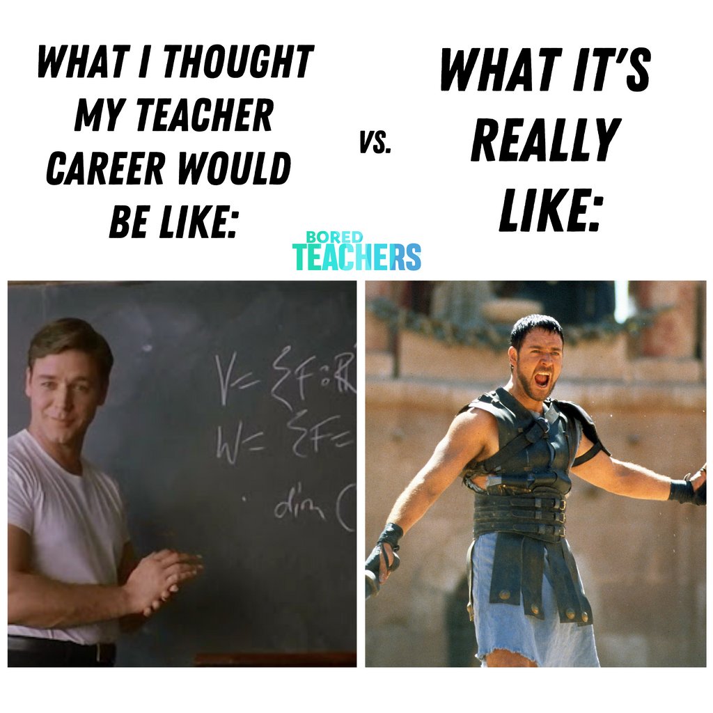 Bored Teachers tweet media