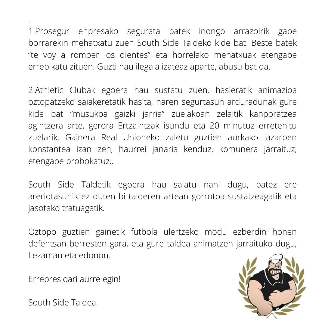 union1915fans's tweet photo. LEZAMAN GERTATUTAKOAREN HARIRA: https://t.co/cDkmuf6s24