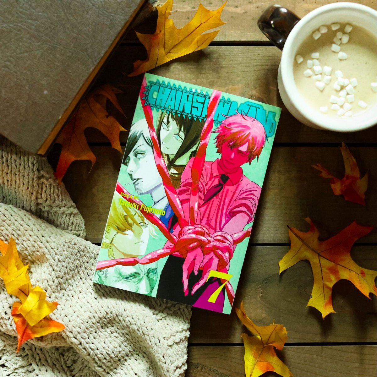 VIZMedia's tweet photo. Ahh yes, a cultured autumn read! 🍂 https://t.co/dekFK3vziC