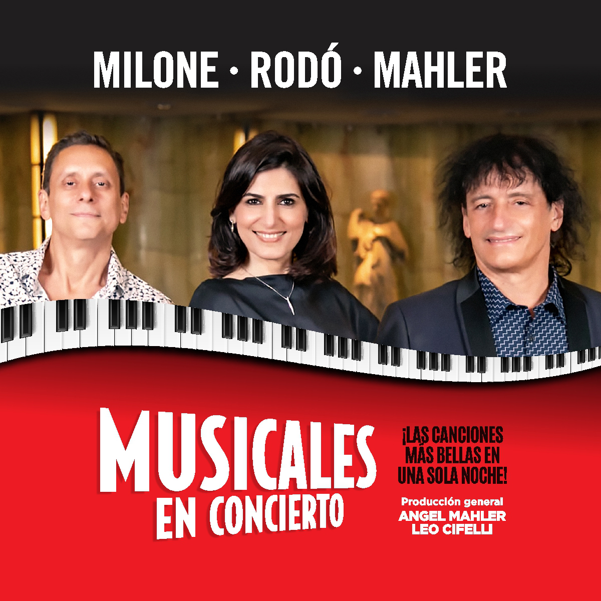 🤩 Sentí la magia de las obras icónicas del teatro musical, con <a href="/angelmahlerok/">Angel Mahler</a>, <a href="/CeciliaMilone/">Cecilia Milone</a> y <a href="/JuanRodoOficial/">Juan Rodo</a>, acompañados por un cuarteto de cuerdas
🎵 Volvé a vivir los mejores Musicales en concierto, en el <a href="/tcoliseopodesta/">Teatro Municipal Coliseo Podestá</a> y en <a href="/TeatroCanning/">Teatro Canning</a>
🌟 bit.ly/3nmV6xB