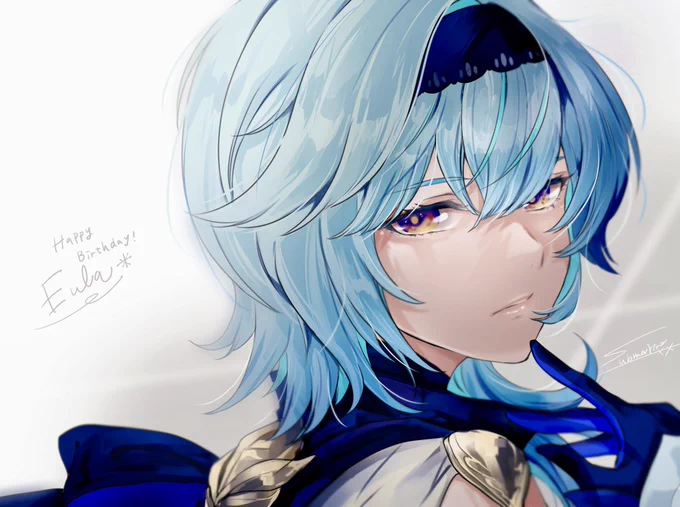 Happy Birthday #Eula 

#エウルア生誕祭2021
 #原神  #GenshinImpact #eulalawrence 