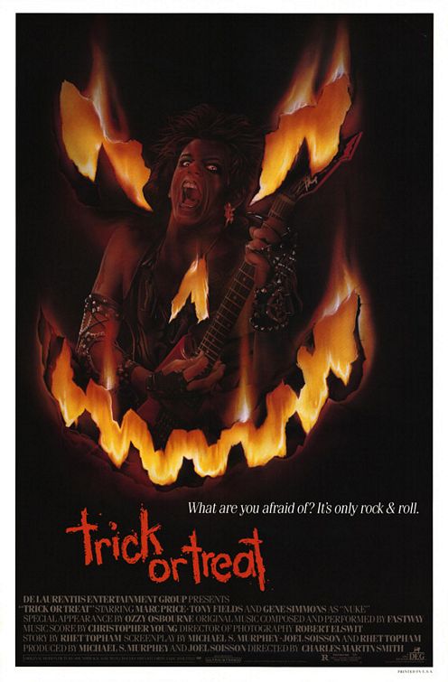 evaction's tweet photo. Cult horror hit theaters 35 years ago today when both #FromBeyond and #TrickorTreat opened on October 24th, 1986 #HPLovecraft #StuartGordon #JeffreyCombs #BarbaraCrampton #KenForee #TedSorel #MarcPrice #TonyFields #OzzyOsbourne #GeneSimmons #80sHorror https://t.co/YeXOPhywll