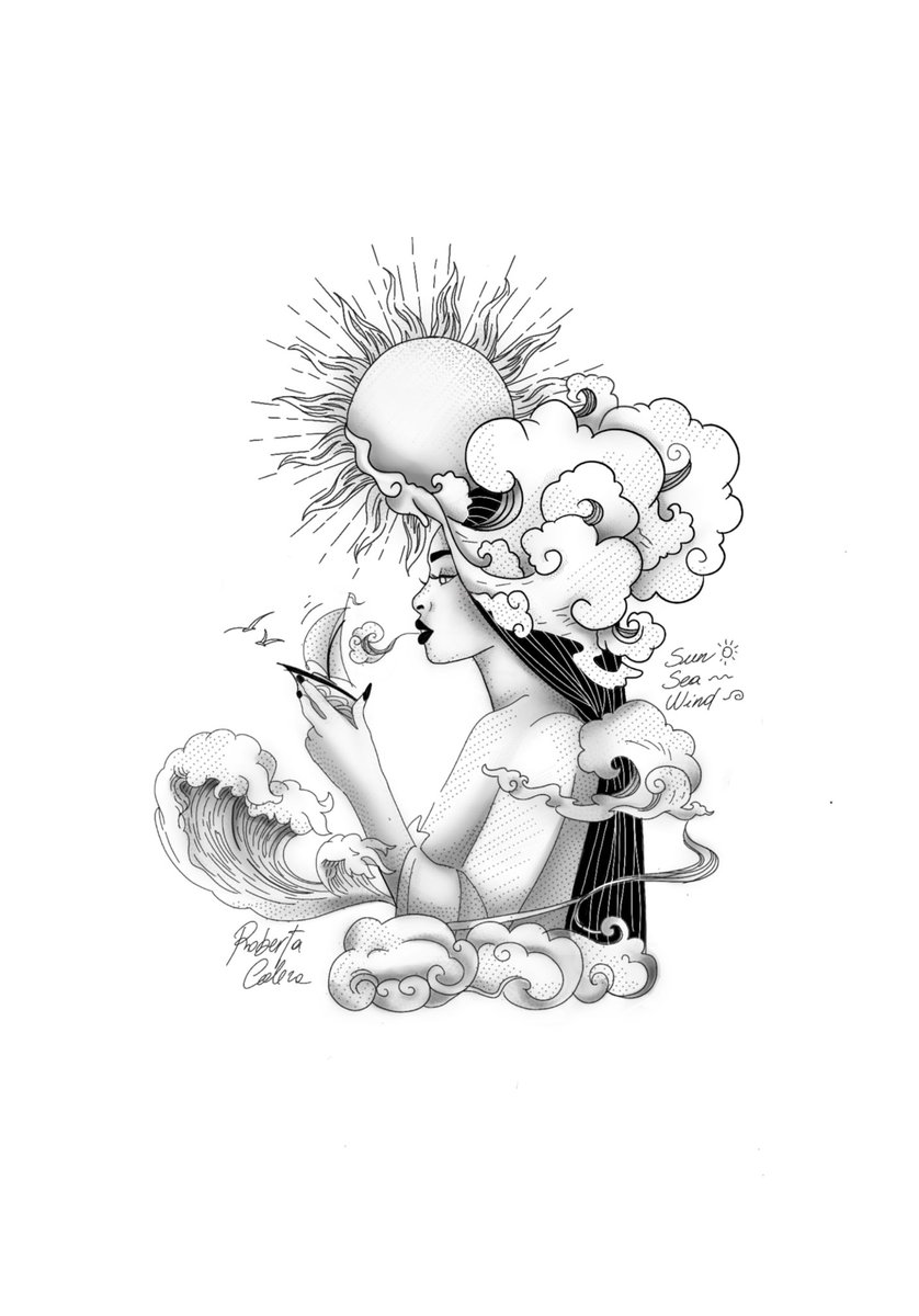 roberta_c_art's tweet photo. DEA SALENTO 

#salento #lusulelumarelujentu #tattoo #tattoodesign #artwork #art #tatuaggio #iPadPro #woman #donna #mare #sole #vento #puglia #dea #myart https://t.co/Oh8e7LtGpZ