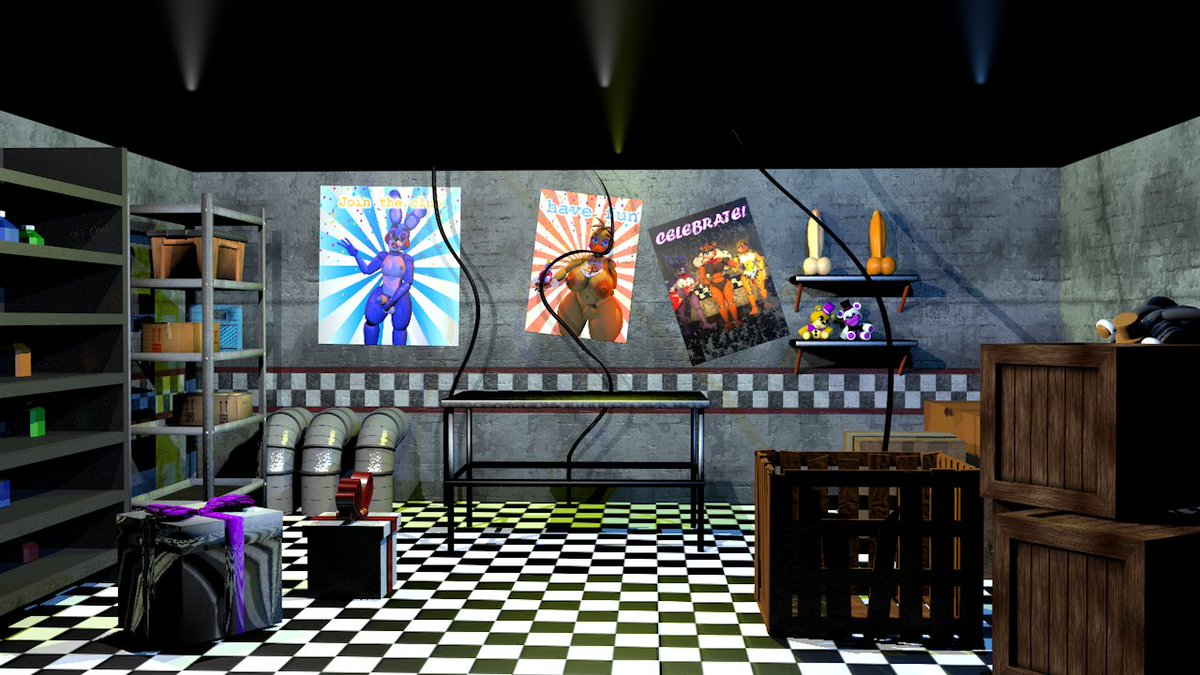 mauve_suma's tweet photo. Everything totally good here, I will make some renders in this map on c4d soon enough.
"map by @game19893 go and check them out"
#c4d #fnafmap #fnafrule34 #r34 https://t.co/AbAYhoGDN4