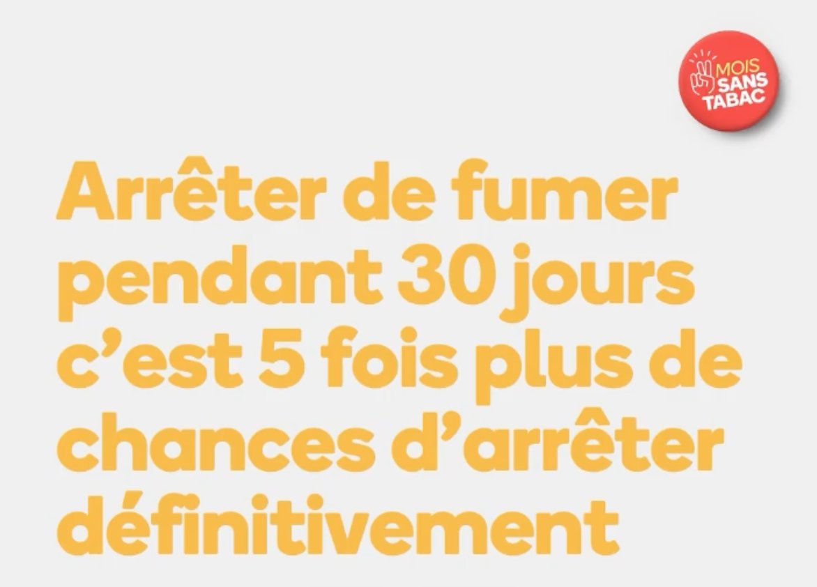 Fier de vous annoncer notre partenariat avec <a href="/SantePubliqueFr/">SantépubliqueFrance</a> pour vous motiver, membres de Wanted, à participer au <a href="/Mois_sans_tabac/">#MoisSansTabac</a> en novembre >> mois-sans-tabac.tabac-info-service.fr 

En savoir plus : facebook.com/wantedcommunit…