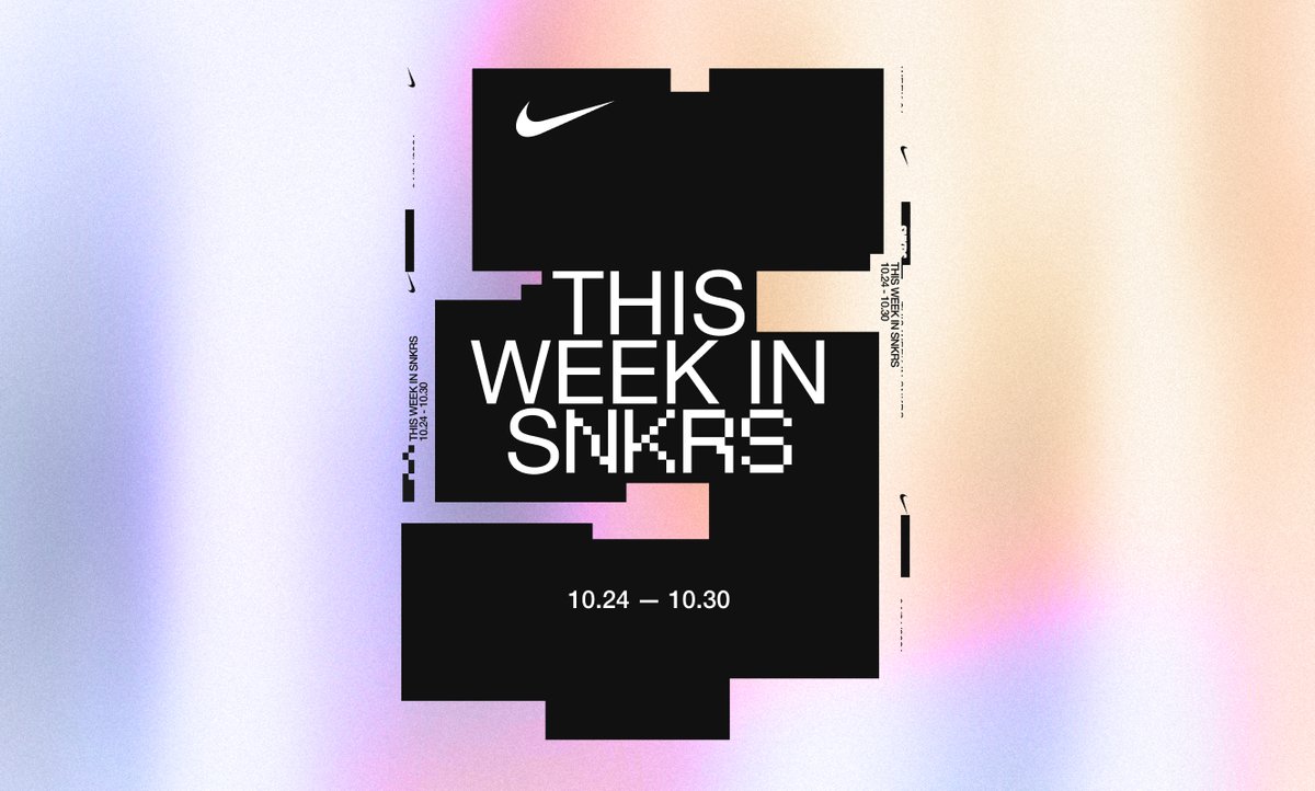 nikestore's tweet photo. This Week in SNKRS.

From Product Spotlights, to a couple Quick Questions.

Check out what's going down 10.24-10.30 in SNKRS 🇺🇸.

https://t.co/uzeRrWw4D4 https://t.co/D4zpNnHfhE