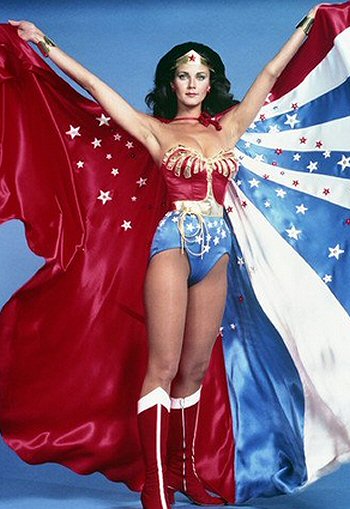 LucyFansRenee's tweet photo. Wonder Woman by @RealLyndaCarter https://t.co/X5GRieg1zk