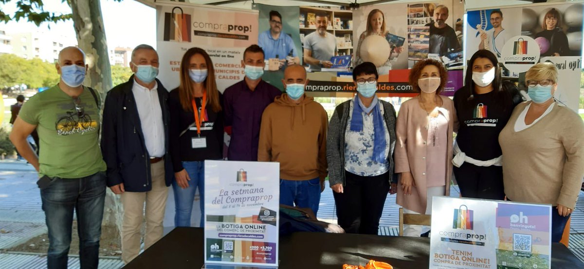 pespm's tweet photo. En el marc de la Fira de Comerç, presentem el marketplace @compraprop, una plataforma per fer la compra de proximitat en un clic. https://t.co/PVtUL0TCCp