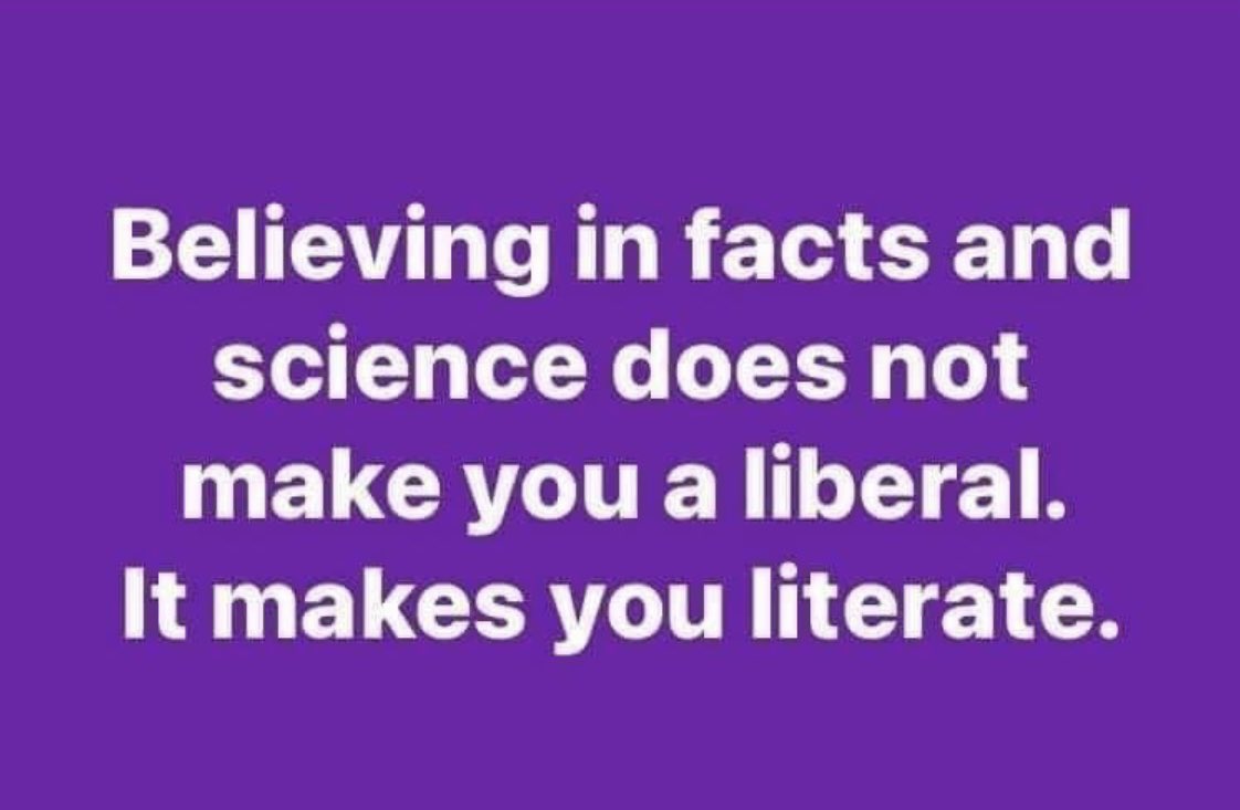 AwakeInChicago's tweet image. #BelieveInScience it makes you literal!