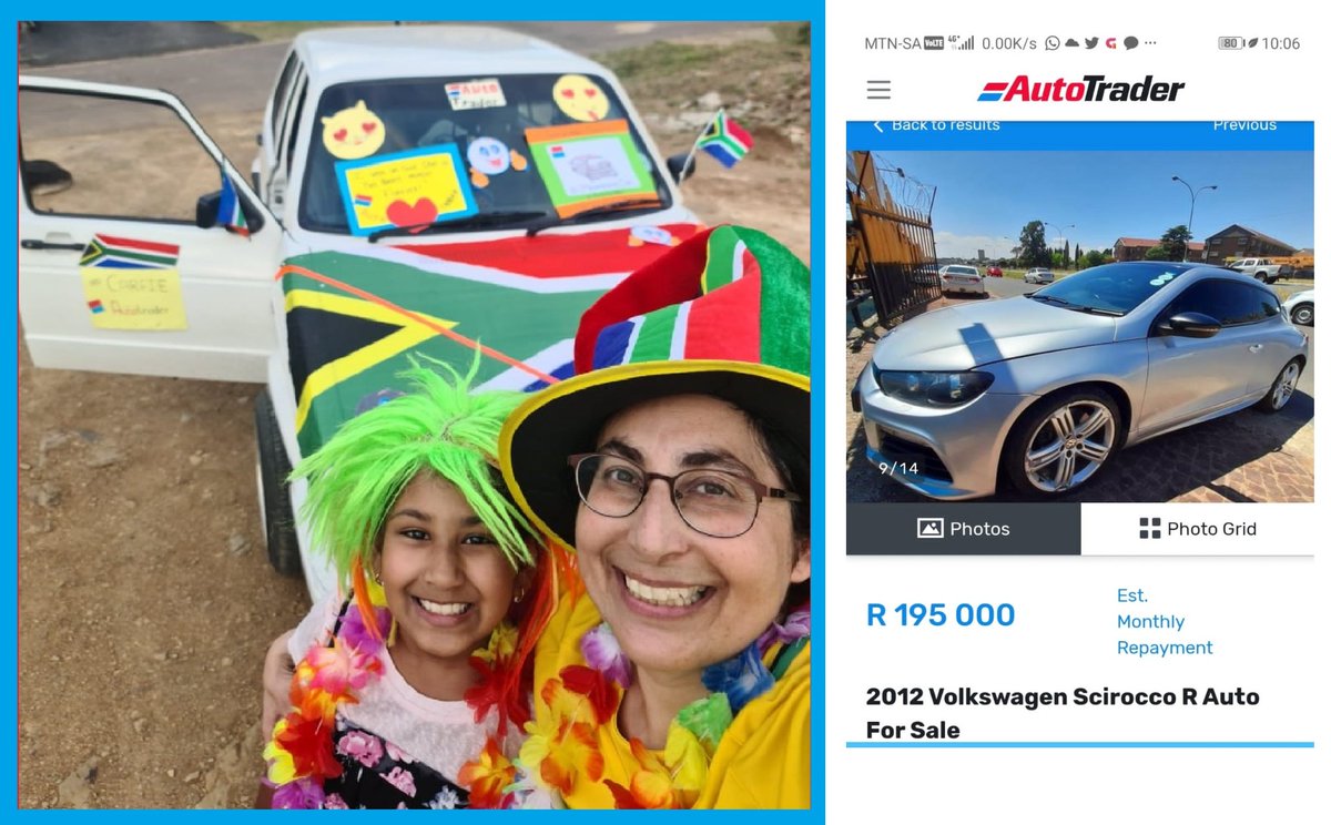 rehanaseedat's tweet photo. @AutoTraderSA Replying to
@AutoTraderSA
#StartWithAutoTrader #WinAnyCar #Carfie Hoping our dream of owning a luxury car come true! Even though my family & I don't have much, our entry comes with much
@autotradersa
Love https://t.co/K6IheuWDy2