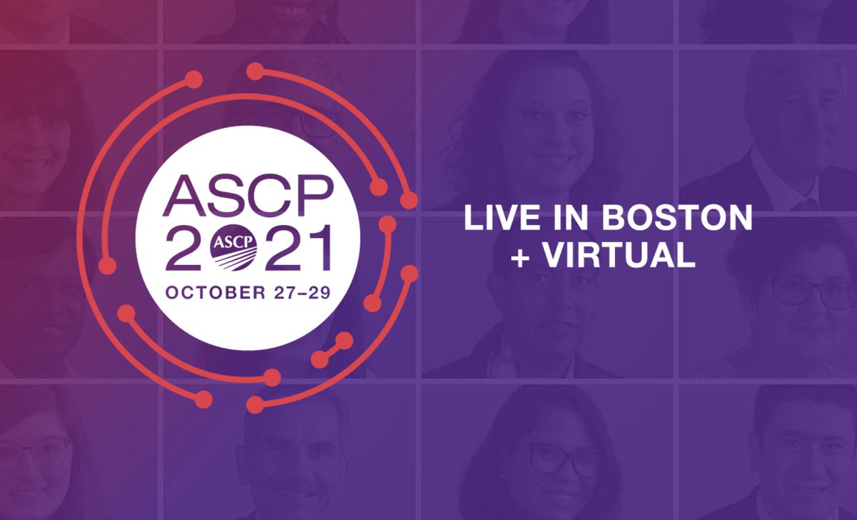KMirza's tweet photo. The @ASCP_Chicago #ASCP2021 #PathToBoston comes to a close as we prepare for the Annual Meeting in Boston + Online this week!
With over 1K tweets and 4M impressions already, the #ASCPSoMETeam looks forward to all the education, networking & collabs this next week brings! https://t.co/T0a2n2WD3q