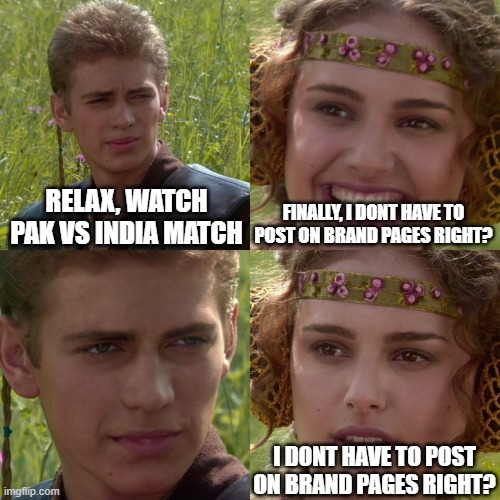 EchoDMC's tweet photo. If you know, you know 😁😁😁

When you are in advertising and want to watch #PAKvIND PT 3 https://t.co/cMzCM5SyRi