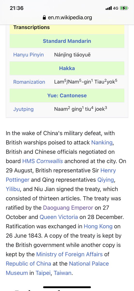 NusratHMoore's tweet photo. GUESS WHY 27th OCTOBER is an  OMINOUS DATE FOR CHINA…

….
Answer: It is the M.S.M.H.M.R highness’ birthday and the SELECTED date for the ratification of THE TREATY OF NANKING which leased HONG KONG to the government of HRH Queen Victoria by EMPEROR XIAOTIAN XIOMIN CHENG https://t.co/650HchIp8Y