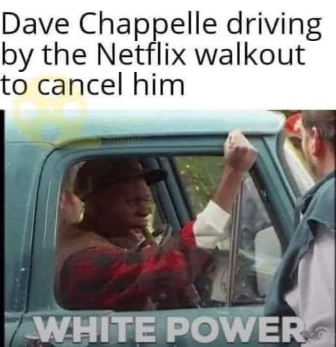 preachbigfella's tweet photo. 🤣😂😂😂🤣 #NetflixWalkout #Istandwithdave https://t.co/lk0XnFhyYb