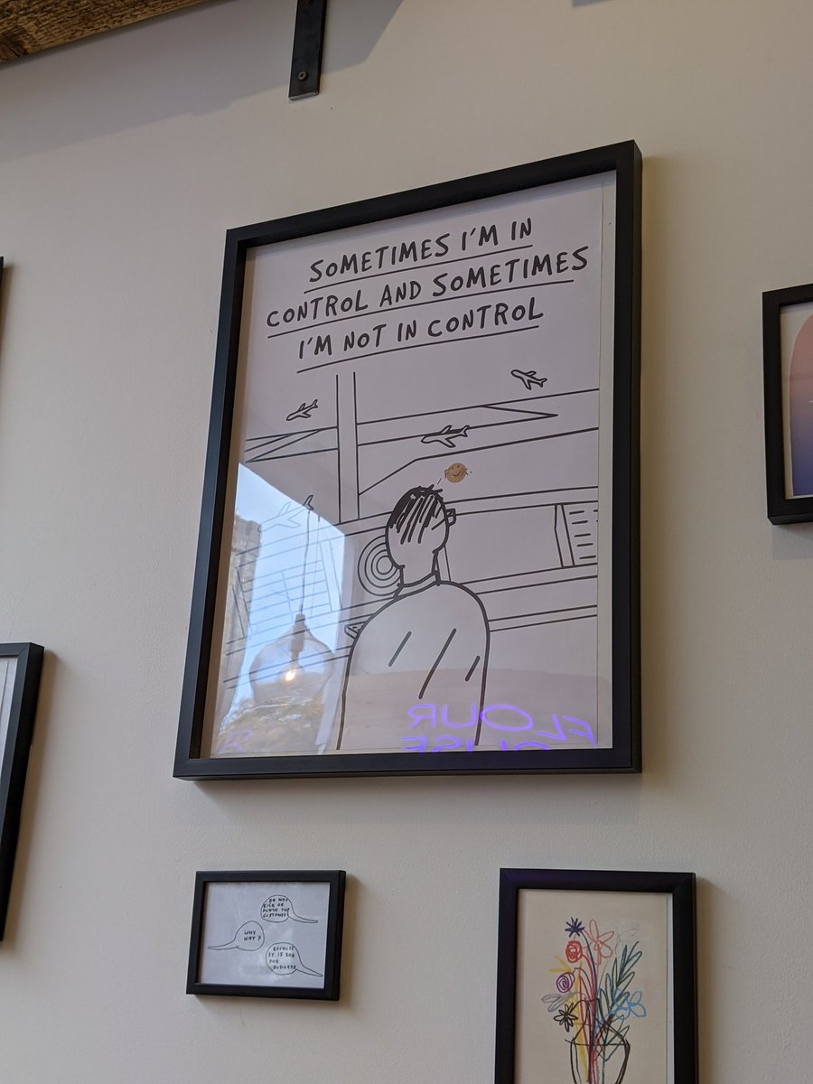 BonnettLuke's tweet photo. Some aviation based whimsy in Flour House café in Brizzle https://t.co/JWNdK2CMup