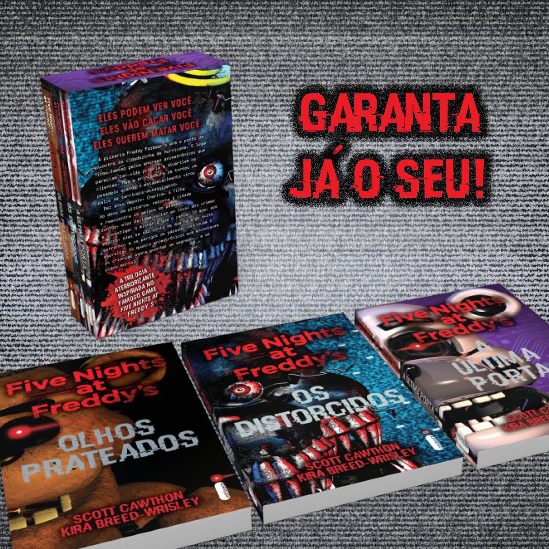 Quem gosta dos jogos de Five Nights - Editora Intrínseca