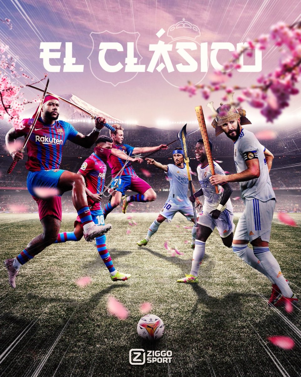 🥷🇪🇸 El Clásico 🇪🇸🥷

It’s almost kickoff time, what are your predictions? 👇

Work for <a href="/ZS_Voetbal/">Ziggo Sport Voetbal</a>