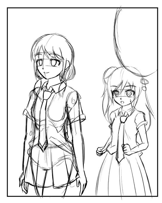 今日もなんとか下書き1ページ進めた…
丸一日原稿に使えるような時間ほしー 