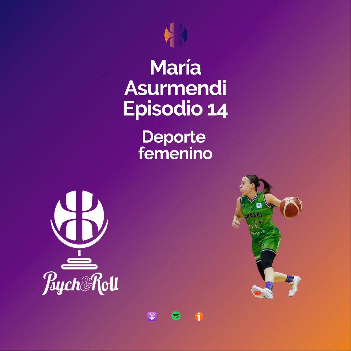 🎙Psych&amp;Roll - 14🎙

Liderazgo femenino en el deporte de élite, <a href="/MariaAsurmendi/">Maria Asurmendi</a> (<a href="/Araski/">Araski AES</a> ) nos ayuda a hacer una lectura de sus implicaciones.

Web: bit.ly/2XFDTH7

Spotify: spoti.fi/30VUs2O

Apple Podcasts: apple.co/3nnAmaH

Ivoox: bit.ly/3noHpzU