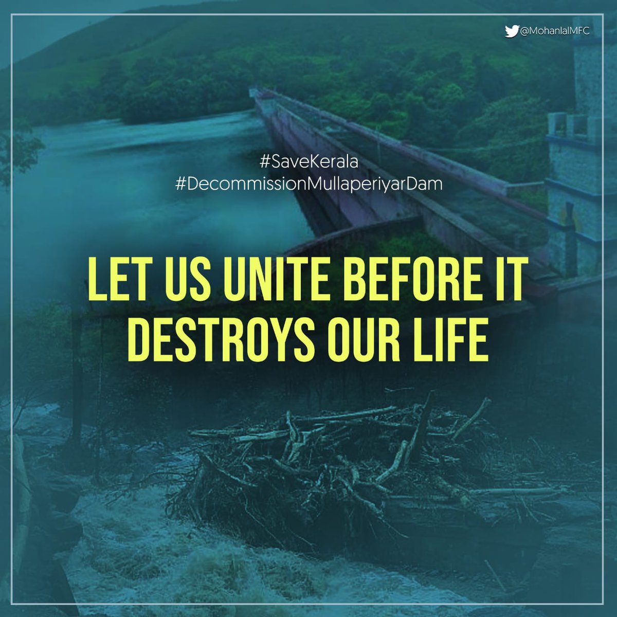 UrsVamsiShekar's tweet photo. #Kerala is faceing a major Problem " Mullaperiyar Dam "

Lets Join and protest for their lives 🙏

#DecommissionMullaperiyarDam
#savekerala #SaveKeralaBrigade https://t.co/aiqd04qXqX