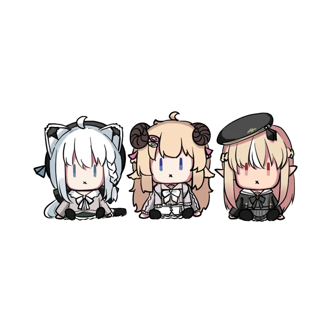 バカタレぬいぐるみセット
 #わためキャンバス 