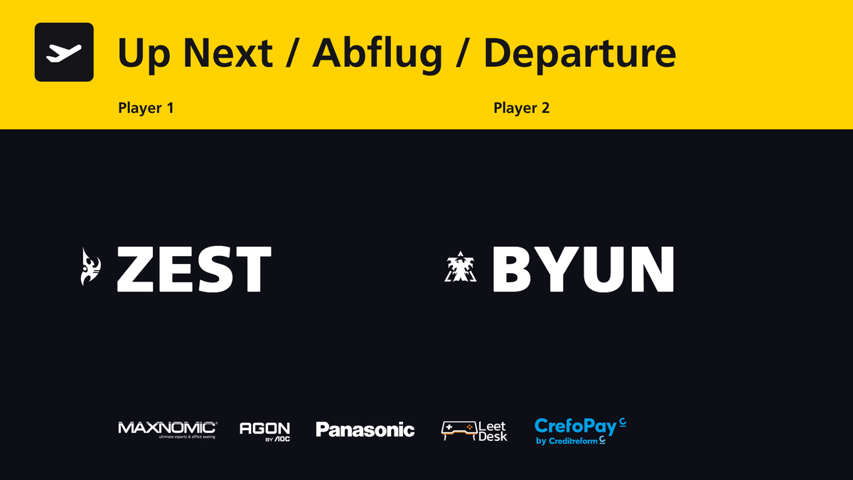 TaKeTV's tweet photo. Upcoming match: @Zest_SC2 vs. @SC2ByuN.
Join us on stream now!
LIVE now on:
🇬🇧https://t.co/Kcm2oZkxqu
🇩🇪https://t.co/fyD8gSNdkc
#sahsc #hsc #takeoff https://t.co/z59SoXcbPF