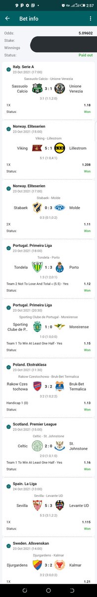 woozzaabets's tweet photo. W🔥🔥🔥🔥🔥 zzzaa

5+ Odds Secured yet again on @22bet_official the bookie of Champions 🍻🍻

Seville brought it home to Daddy 🌳

Stop sleep on the Bike 👊

Join us on Telegram👇

https://t.co/7j0xf4QpQa

Register &amp; Play👇 
🇳🇬
https://t.co/iFKEsuJFek
🇺🇬
https://t.co/SyuuYTVYYy https://t.co/jPLFBFbjqC