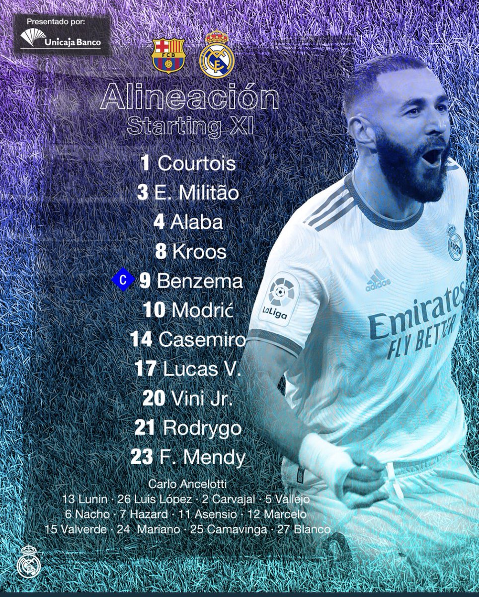 🔵🔴 #BarcaMadrid ⚪️⚪️

⚽️ Desde ya en <a href="/DeportesCMM/">Deportes CMM</a> en #clmenjuego 

🎤 <a href="/Agus_Alejandre/">Agustín Alejandre</a> y servidor

📢 Comentan <a href="/s1saavedra/">Carlos Saavedra</a> y Servulo 

👉🏻 Dirige <a href="/AlbertoJmFr/">Alberto Jiménez</a>