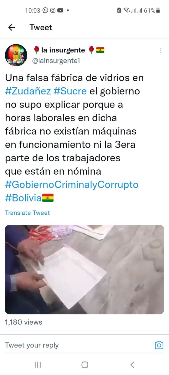 TedRivers's tweet photo. Por que @OVargas52 El #CyberTroll De #Cuba En Ingles le miente al #Mundo A base d #FakeNews?? @Wodonoz @DaniChapaca @VanessaBolivia @vane_B591 @MonicaAparicioA @CarmenEGonzale2 @tuffiare @AgustinZambrana @JohnArandia @AndrsGomezV @pukacosa @AmaliaPando @BellsCecilia @CasalMauri https://t.co/qJfwkuRAMQ
