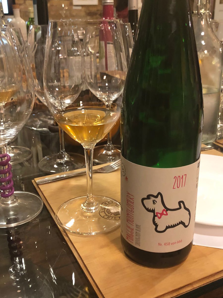I’ve become a hardcore fan of Hartmut Aubell. His Maischevergoren 2017 is one of my dream wines. Now I’ve served his Maggie Montgomery 2017 in a tasting and it was a huge success.

In love with this wine too. Bravo!! And thanks to Thomas Leitner as well.
