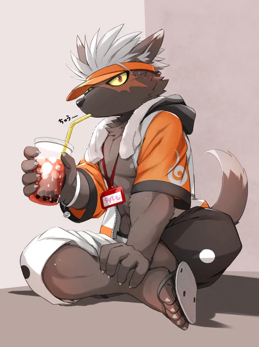 バイトモ(バイト+タダトモ)休憩中。#放サモ 