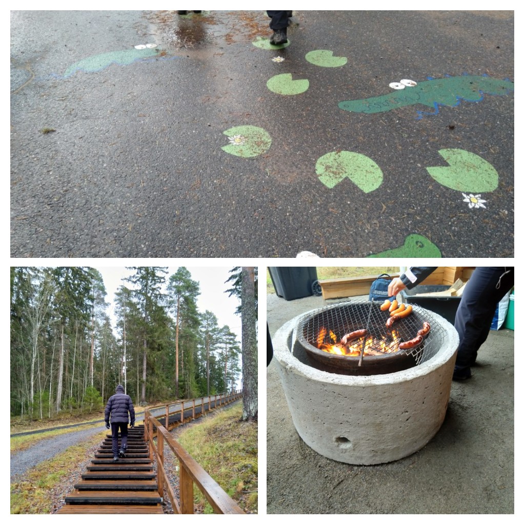 Koko kylän ulkoilupäivässä viihtyivät niin pienet kuin isot.