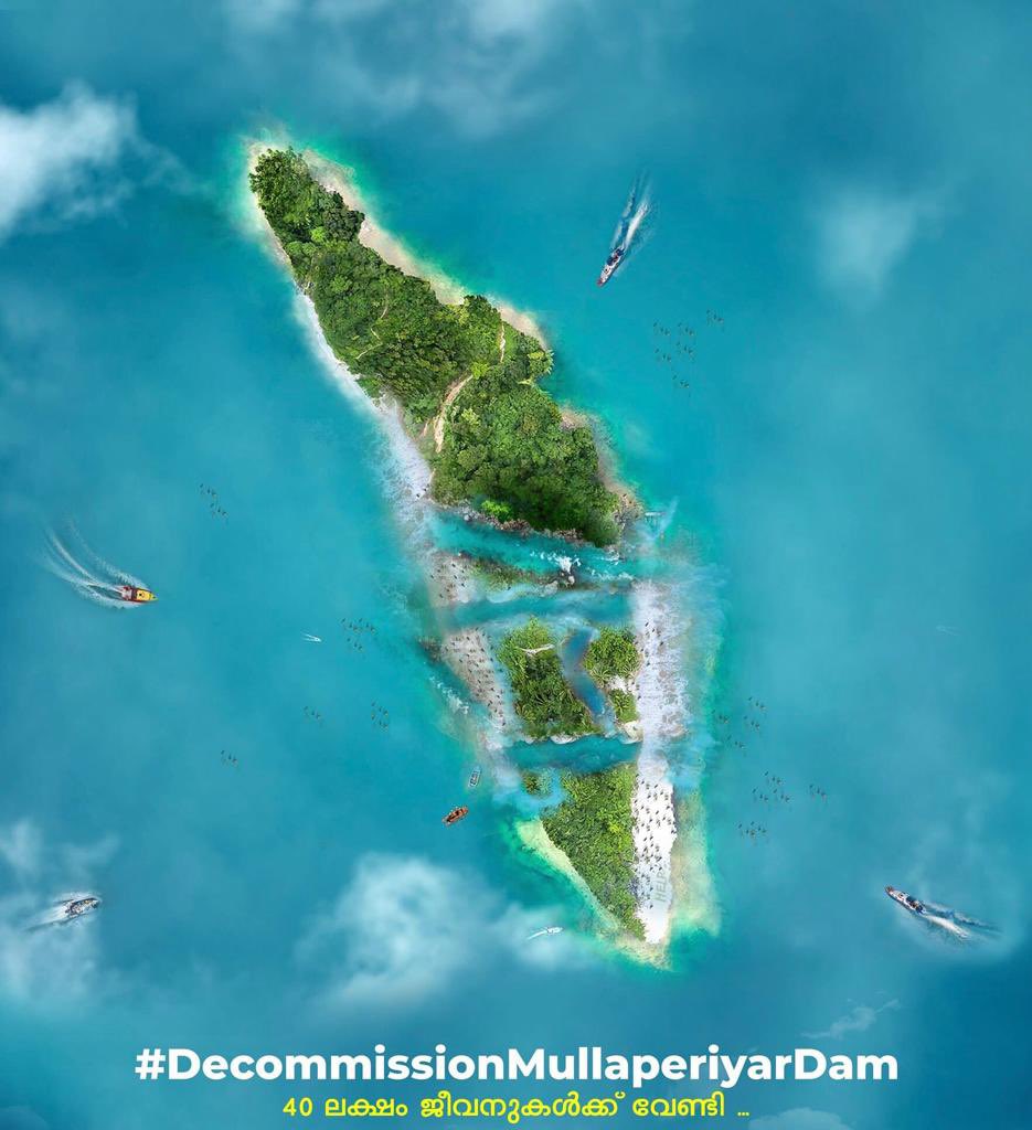 soman_2255's tweet photo. #DecommissionMullaperiyarDam

No Support From Media's &amp; Political Parties.. 🙌

Kerala United For A Good Cause.. ♥️

Raise Your Voice &amp; Save Your Lives.. 🙌

#savekerala

*Retweet 🔃*

#DecommissionMullaperiyarDam
#Save #Kerala #people
#Mohanlal #Lalettan https://t.co/ZiipRlu0ba