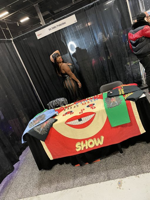 Had 2 Keep It Cute At The Booth 🤪  @EXXXOTICA @VeeSmilez @Smilez69Network  #AdultEntertainment #Exxxotica<a class="tags" target="_blank" title="On Twitter" href="/?out=eyJ0eXAiOiJKV1QiLCJhbGciOiJIUzUxMiJ9.eyJpYXQiOjE3MjMxMzY0OTMsImlzcyI6InR3cG9ybnN0YXJzLmNvbSIsIm5iZiI6MTcyMzEzNjQ5MywiZXhwIjoxNzU0NjcyNDkzLCJyZWRpcmVjdF91cmwiOiJodHRwczovL3R3aXR0ZXIuY29tL0VYWFhPVElDQSJ9.I-dGUx1LMPtxFFKIgS2699CwkCK9POaXNvYsgOKodPhbZ2-JfGcfJe4EbNRBriHwMq1X6j9g-2uRV4wv-dqlVw">@EXXXOTICA</a><a href="/tag/exxxotica"class="tags"><span>#exxxotica</span></a><a href="/tag/adultentertainment"class="tags"><span>#adultentertainment</span></a><a href="/tag/itsaboutfucki"class="tags"><span>#itsaboutfucki</span></a>