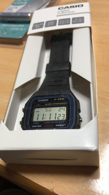 Casio F 91w の評価や評判 感想など みんなの反応を1週間ごとにまとめて紹介 ついラン