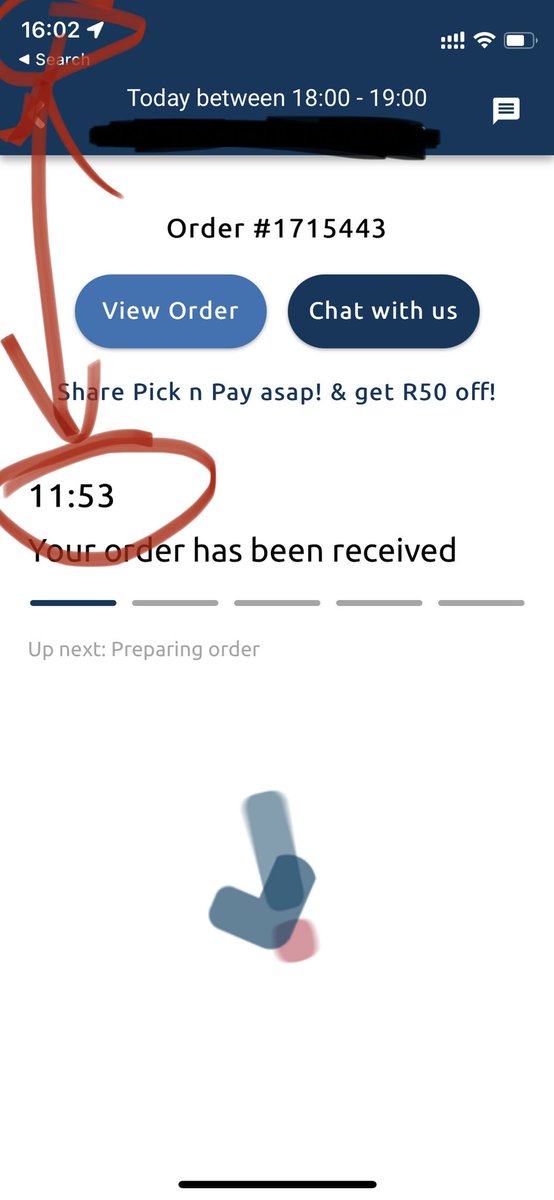Rijako's tweet photo. @PicknPay So much your 60 minutes delivery... Pathetic service, worse than expected. Cancel my order!
WARNING > Don't use this sevice, they will only disappoint. https://t.co/FdIVClt5VU