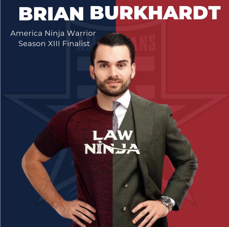 AllenAmericans's tweet photo. We have a special guest today! Brian Burkhardt will join us for a ceremonial puck drop, meet and greet PLUS photo opportunities! Brian was a Season XIII finalist in America Ninja Warrior, and we are excited to have him as a special guest! 
#LiveInTheRed🇺🇸 https://t.co/SdqHJQzB0N