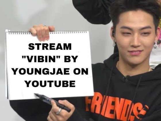 birdfirework's tweet image. Btw why did y’all stop??? Don’t let VIBIN die with only 3M 

youtu.be/_bG7boB0IgI 

#got7 #youngjae #vibin #ars #kpop #KpopTwitter #NewMusic #SONGSFORYOU #Spotify #Billboard