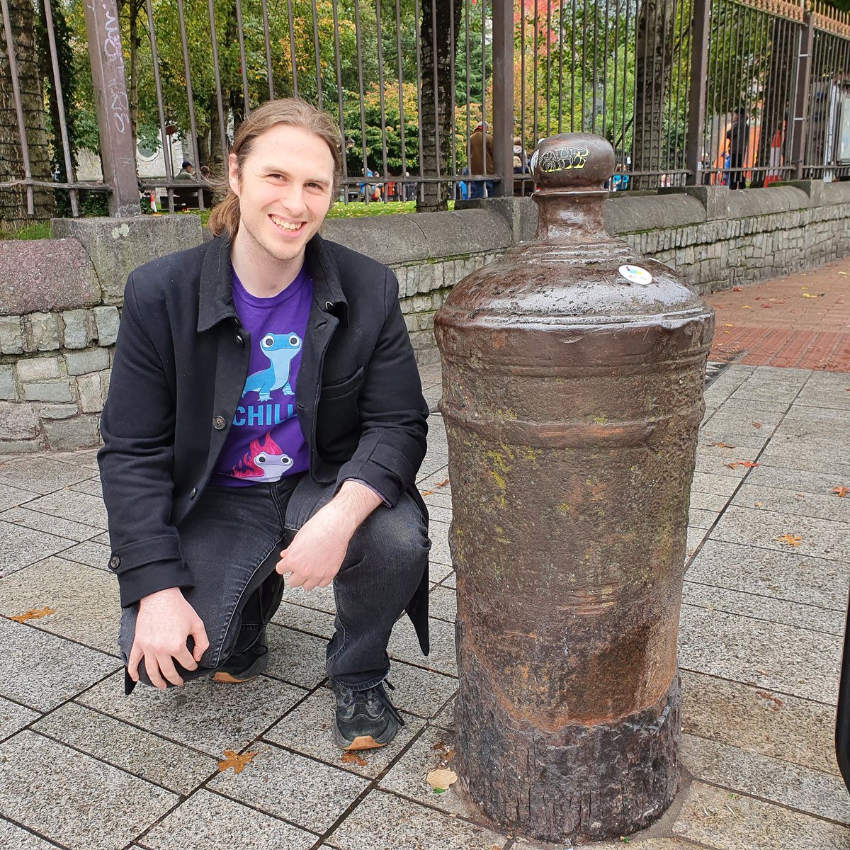 NightsJudgement's tweet photo. A cannon hidden in plain sight on the Grand Parade! Loved learning a bit of history this weekend! @GetHuntingIRL #HuntingTELUSInternational https://t.co/tVeFGbDUdf