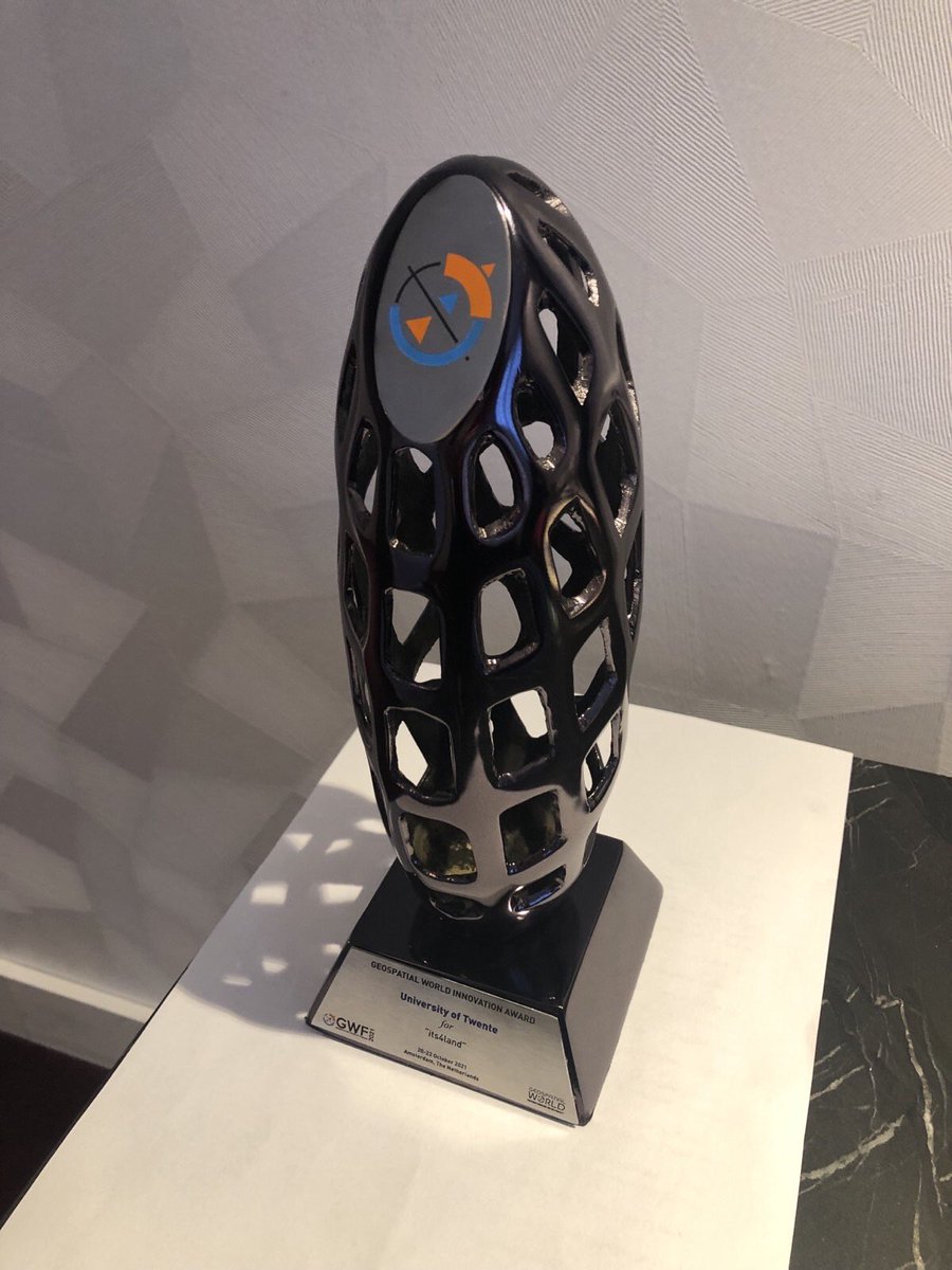 MilaKoeva's tweet photo. @Its4land project received the Geospatial  Innovation World award 2021! It is a great honor! Congratulations UT, WWU, KUL,  HL, Esri Rwanda, BDU, INES, TUK! @utwenteEN @UTwente @ITCAlumni @FacultyITC @WorldBankAfrica @gim_intl @isprs @FIG_NEWS @Kadaster_Int https://t.co/S8QJp1A9Pp