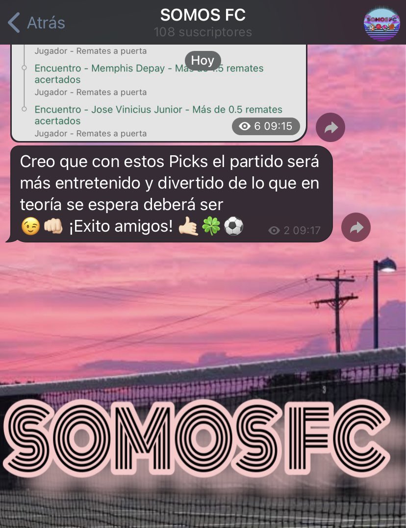 M1kHaell's tweet photo. ¡Buen día amigos! Ya están los #Picks para #ElClasico #BarcelonaRealMadrid en el canal 👉🏻 https://t.co/fNscT1kETR #Parlay #FunBet #Apuestas al medio tiempo, partido completo y a jugadores, nada es seguro en las apuestas, pero con estos #Picls será divertido 👊🏻 https://t.co/QGiI3ksv2V