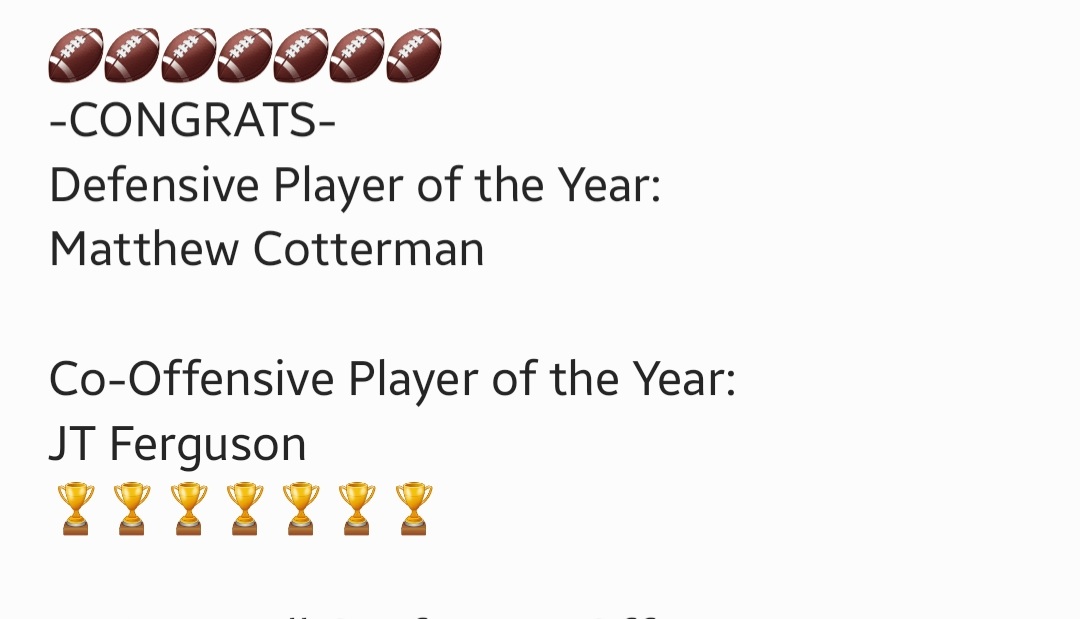 SpartansView's tweet photo. 🏈🏆🏈🏆🏈🏆🏈
Congrats to all!! https://t.co/DbCIhUorwc