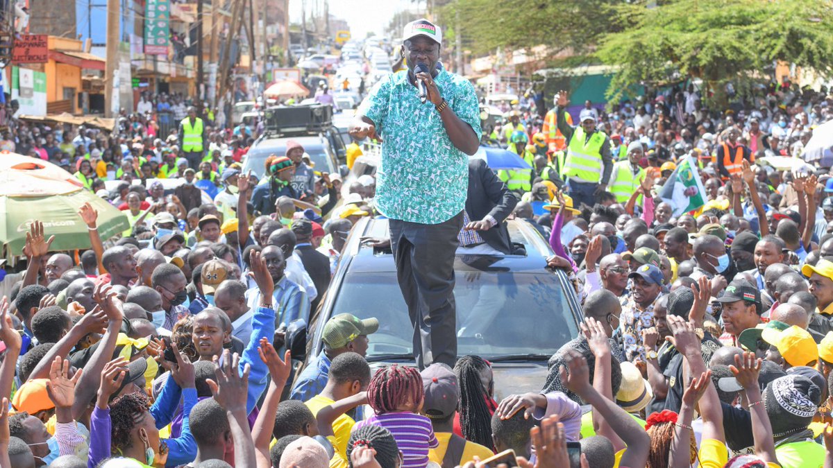 William Samoei Ruto, PhD tweet media