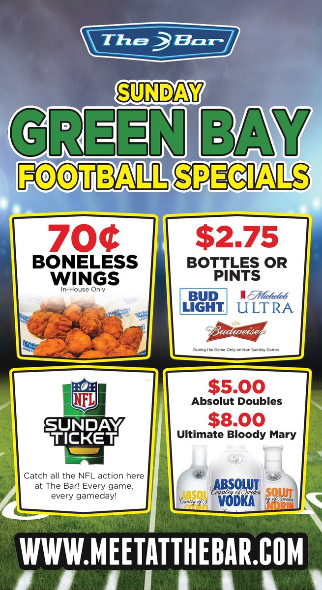 Game day Specials