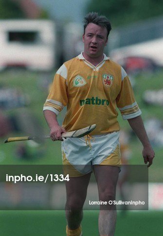 Hurlingfan93's tweet photo. A nephew and uncle playing all their lives with each other. @garyokane6 And Gregory OKane. 2 Elliotts in Nigel and Alistair. The latter being compared to Clute, if not better. Always thought Malachy Molloy was sensational @DunloyGAC https://t.co/meuSxaiy0R