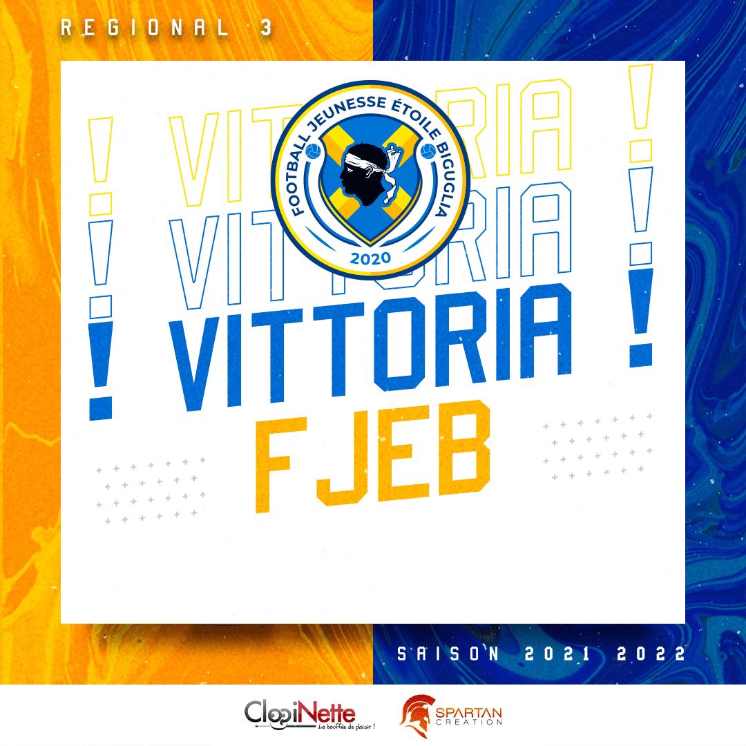 FBiguglia's tweet photo. #R3 #FJEB #Biguglia #forzafjeb #vittoria #footcorse #footballcorse #football
FJE Biguglia 3-1 Vico
Buteurs:
Vincent Provost
Marc Eric Cesari
Pierre Roch Tomasi https://t.co/LWjUAJBrbi