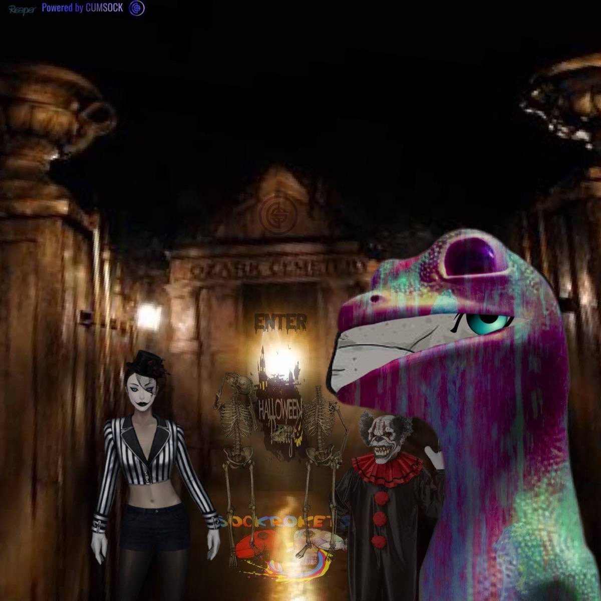 Be afraid...be very afraid 

An entirely new NFT collection, and VNFT (Video NFT) series starring SockRokets on the BSC Boulevard of broken dreams will be launched tomorrow on the CumSock NFT Marketplace <a href="/coingecko/">CoinGecko</a> 

#nftcollector #NFTCommunity