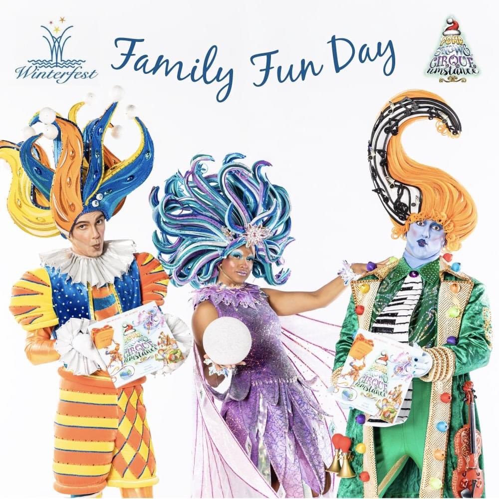 We are so excited to partner with Winterfest Boat Parade this year for Family Fun Day on Nov. 21st! Come meet our book characters Pomp, Snow and CIRQUEumstance 🎶 and be part of a memorable day with fun for everyone. Learn more: winterfestparade.com/events/family-… | #pompsnowcirque