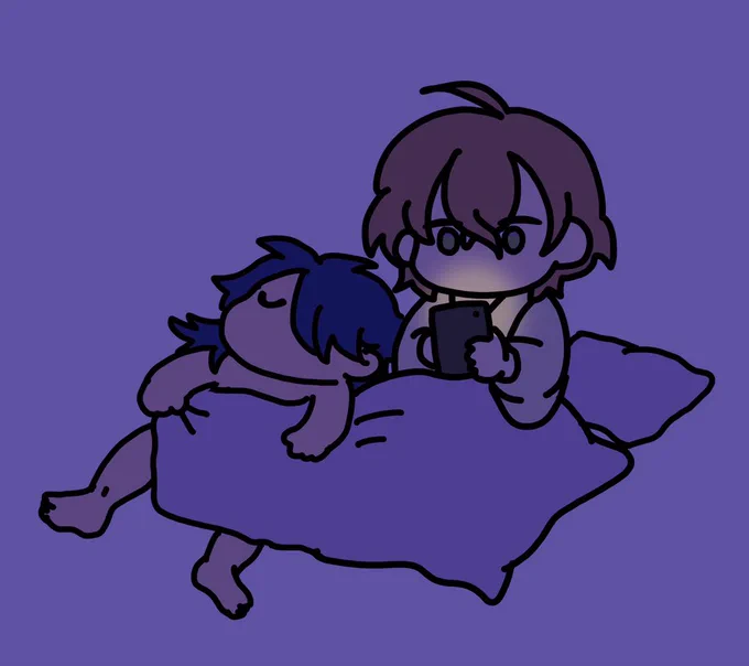 今夜もおやすみ前にぽっせぽっせ。帝幻 