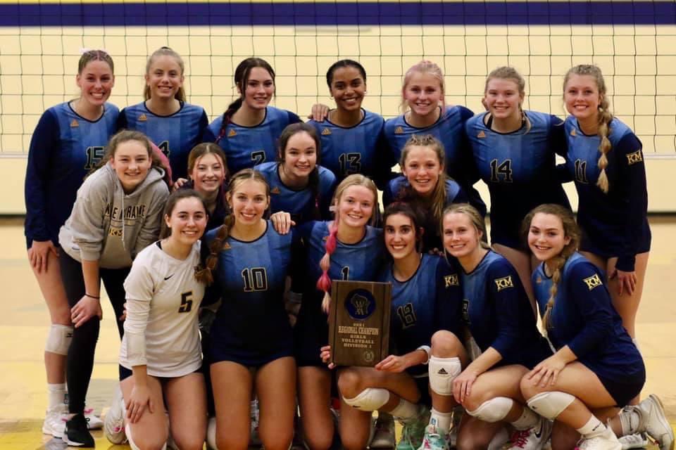 Regional Champs! On to sectionals! Let’s do this KM! 🏐💪🏼🔥